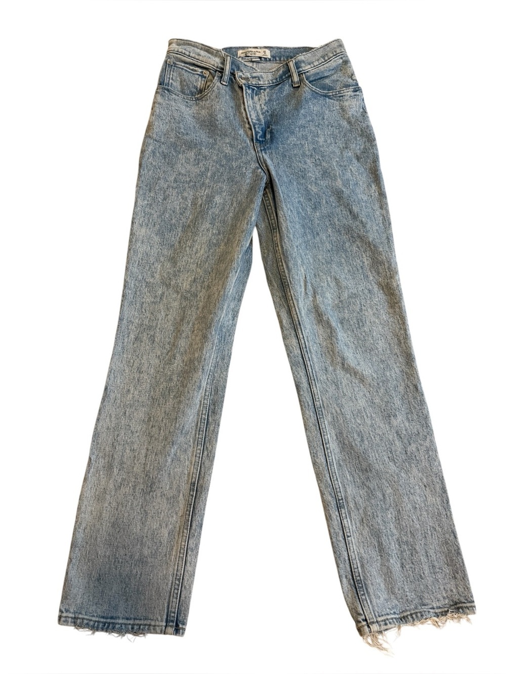 Abercrombie & Fitch The 90’s Straight Ultra High Rise Curve Love Size 4S